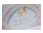 Alexia’s 4th Birthday Unicorn | Set of 10