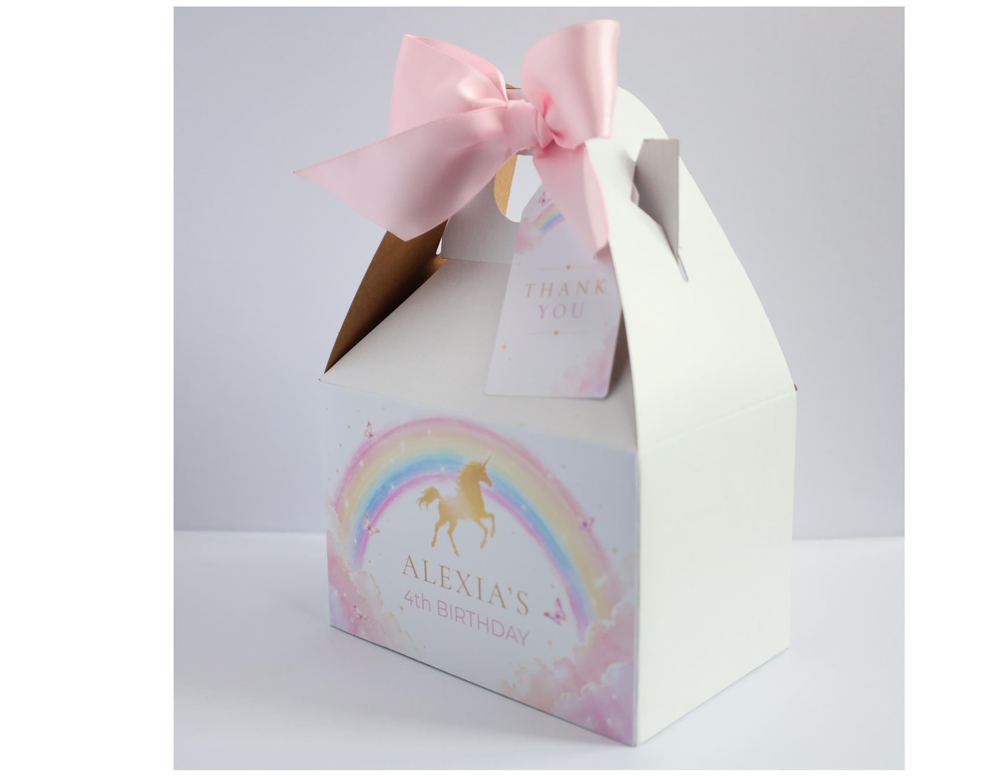 Alexia’s 4th Birthday Unicorn | Set of 10